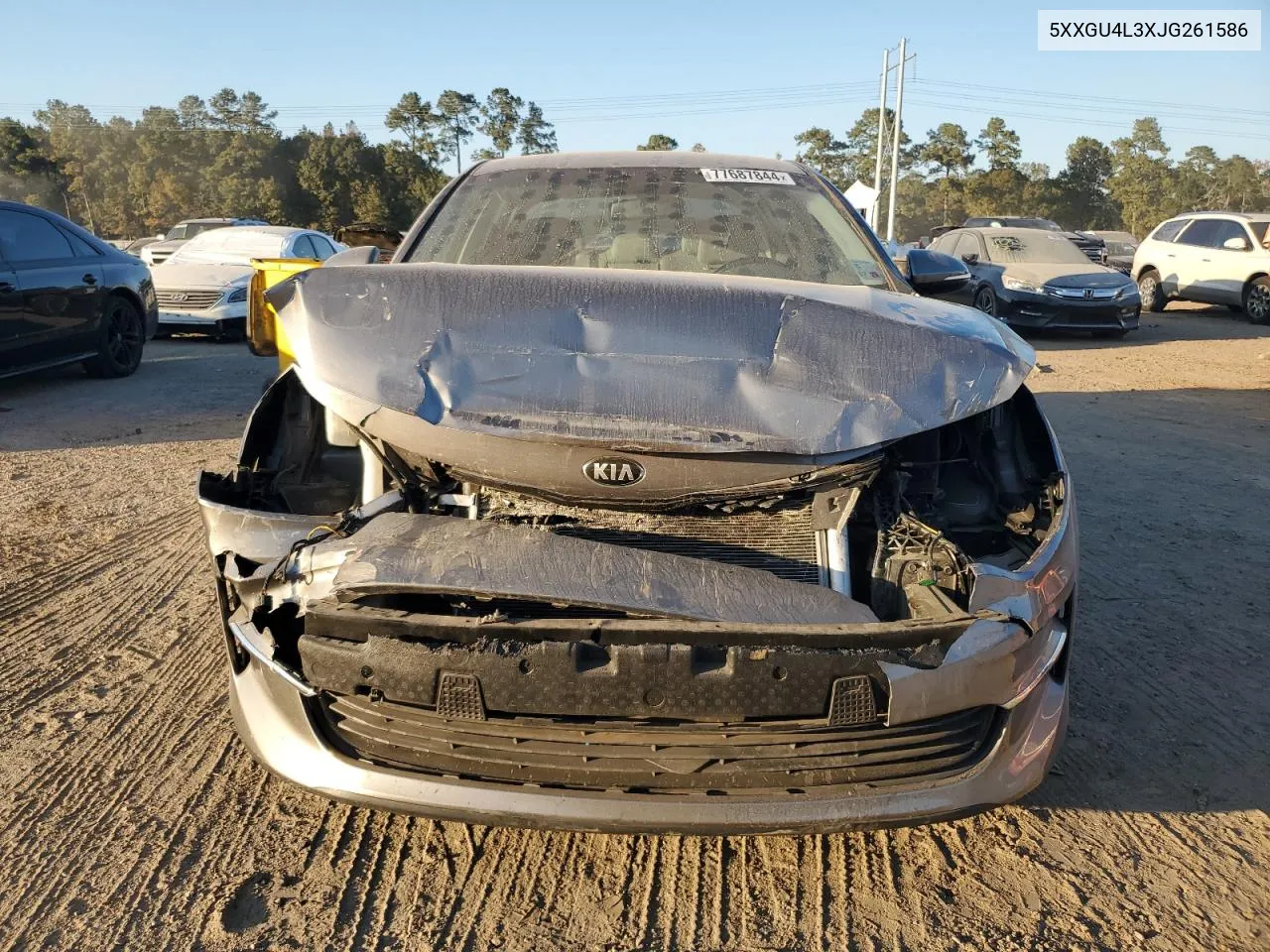 2018 Kia Optima Ex VIN: 5XXGU4L3XJG261586 Lot: 77687844