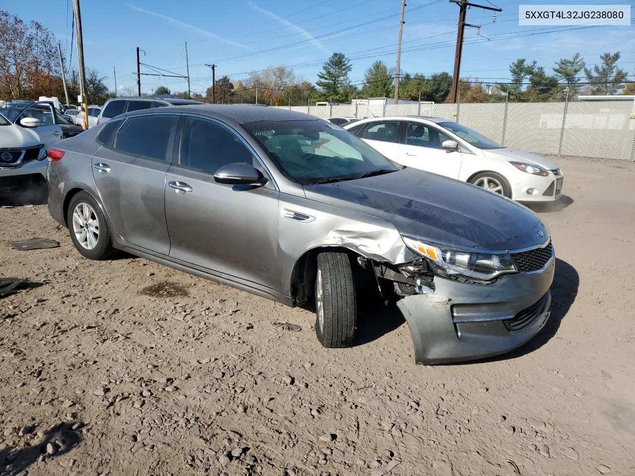 2018 Kia Optima Lx VIN: 5XXGT4L32JG238080 Lot: 77853094