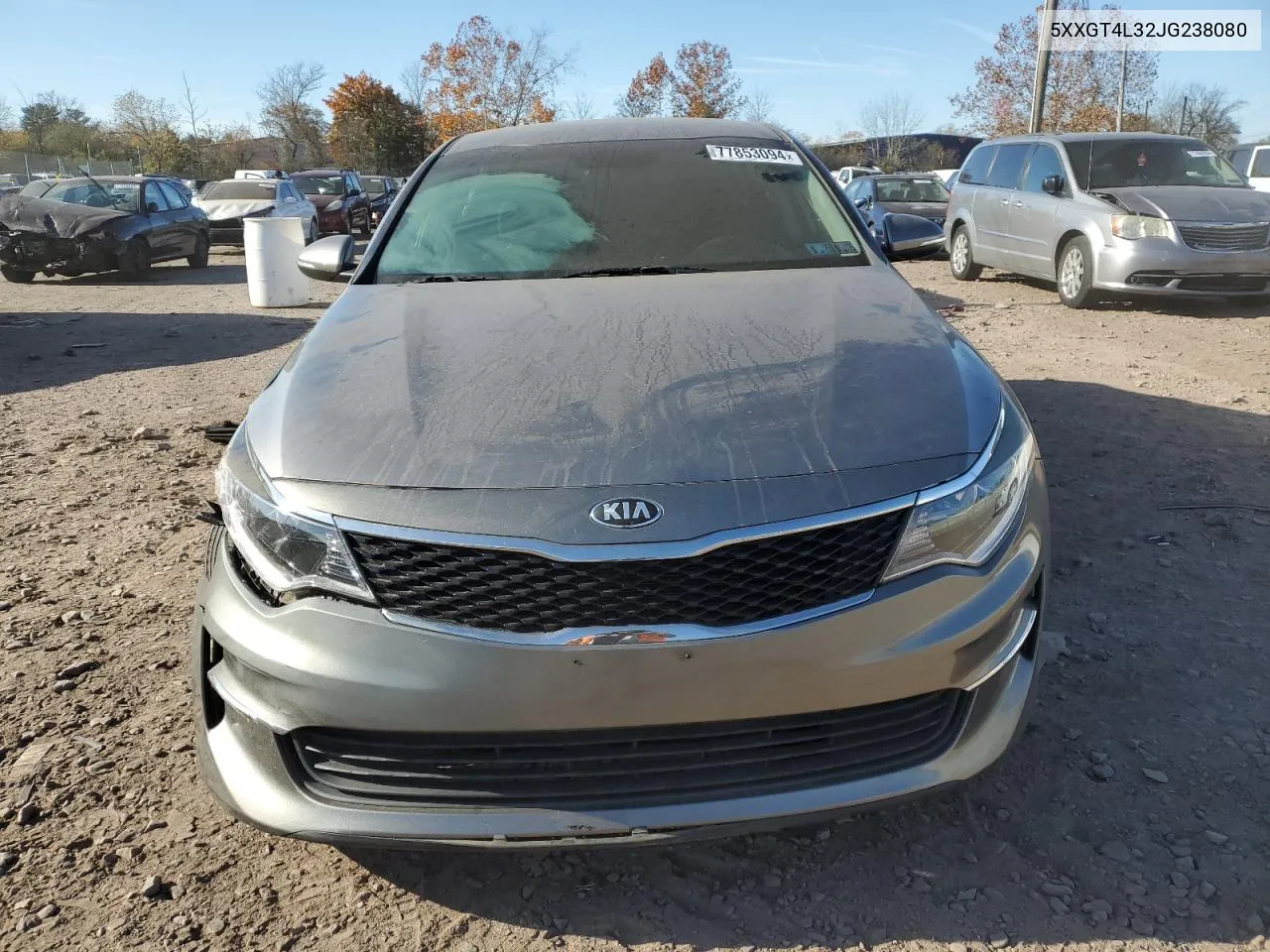 2018 Kia Optima Lx VIN: 5XXGT4L32JG238080 Lot: 77853094