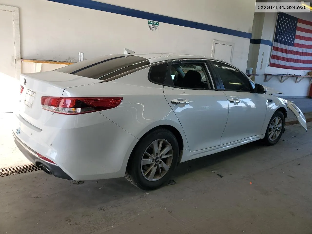 2018 Kia Optima Lx VIN: 5XXGT4L34JG245936 Lot: 77890734