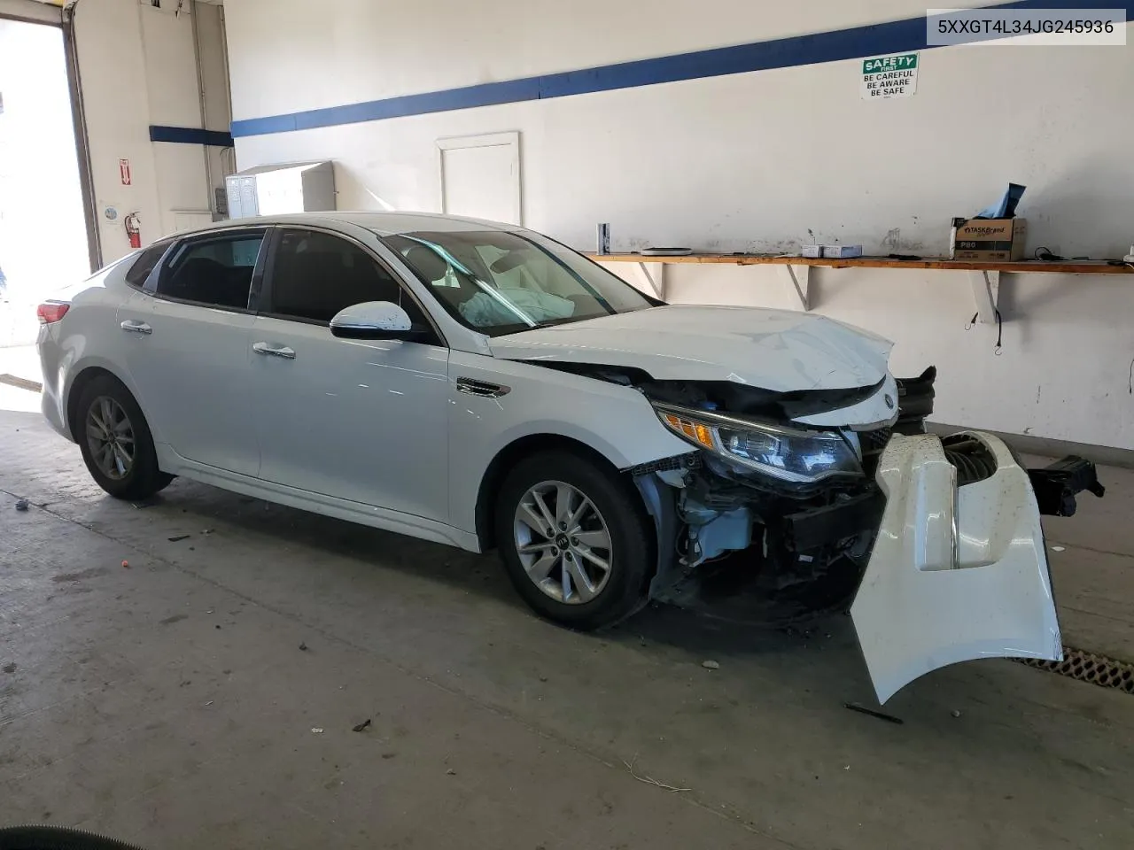 2018 Kia Optima Lx VIN: 5XXGT4L34JG245936 Lot: 77890734