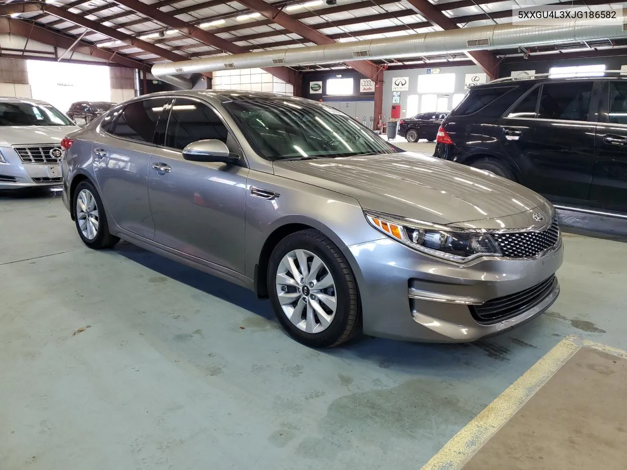 2018 Kia Optima Ex VIN: 5XXGU4L3XJG186582 Lot: 78418914