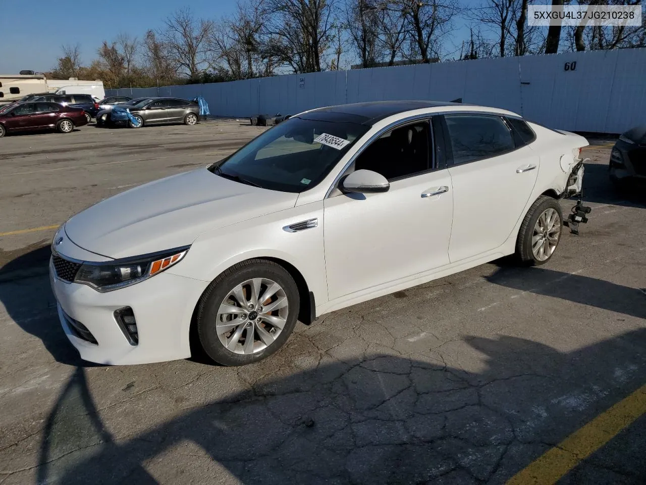 2018 Kia Optima Ex VIN: 5XXGU4L37JG210238 Lot: 78436544