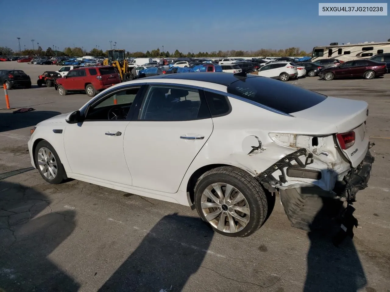 2018 Kia Optima Ex VIN: 5XXGU4L37JG210238 Lot: 78436544