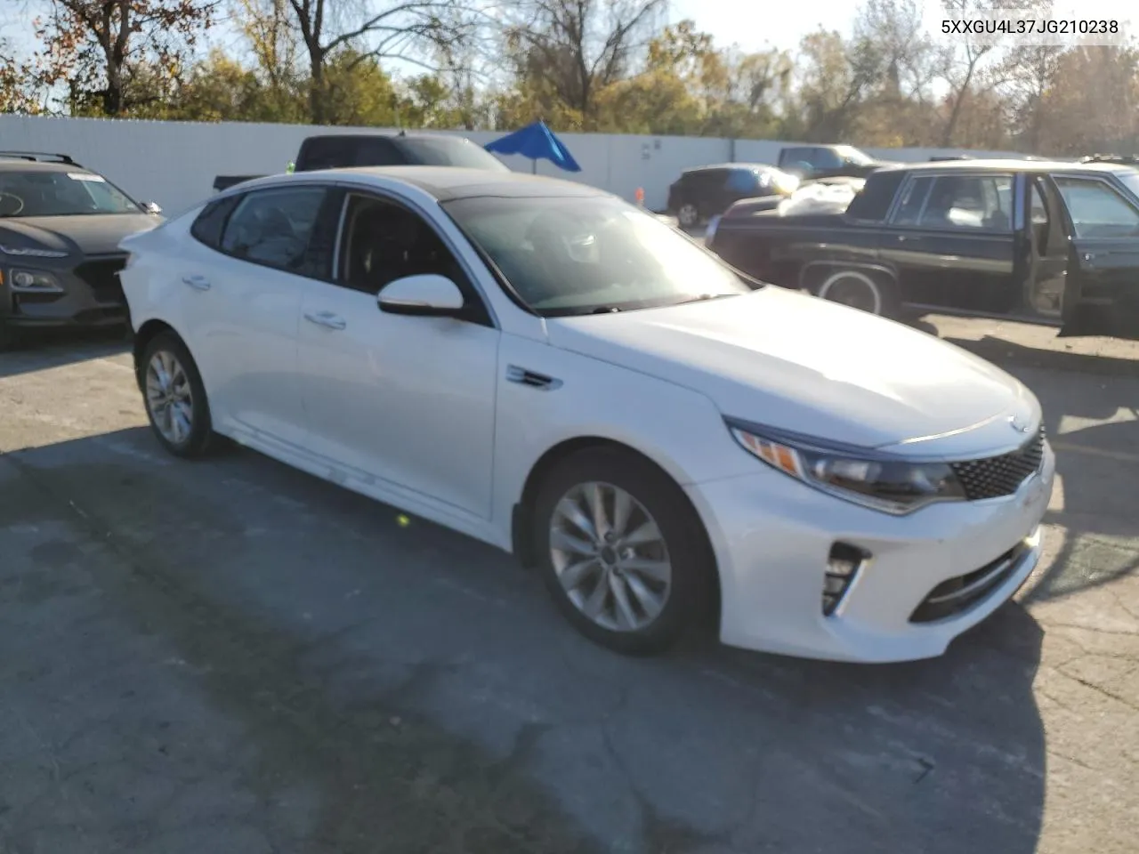 2018 Kia Optima Ex VIN: 5XXGU4L37JG210238 Lot: 78436544