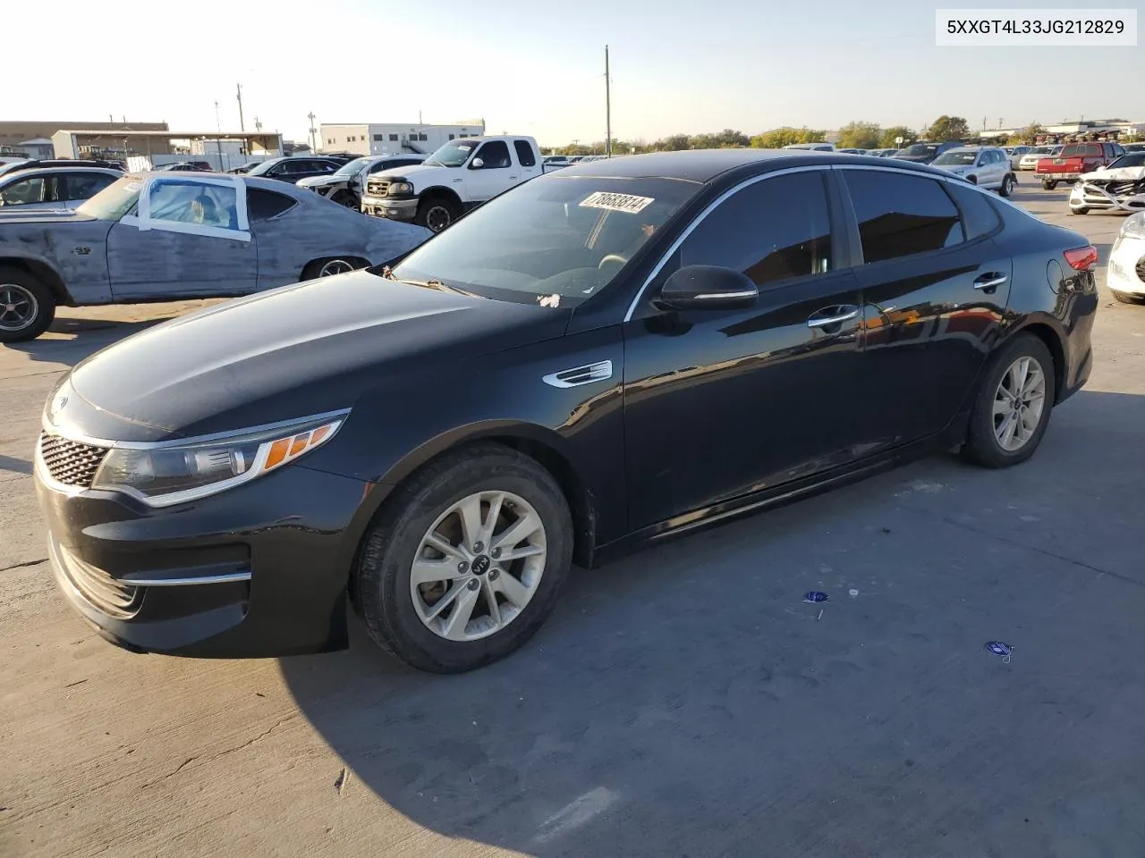 2018 Kia Optima Lx VIN: 5XXGT4L33JG212829 Lot: 78683814