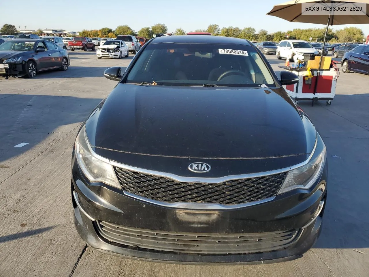 2018 Kia Optima Lx VIN: 5XXGT4L33JG212829 Lot: 78683814