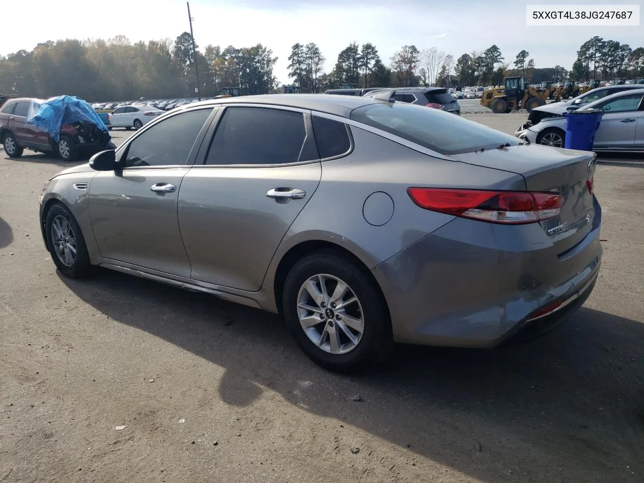 2018 Kia Optima Lx VIN: 5XXGT4L38JG247687 Lot: 78817514