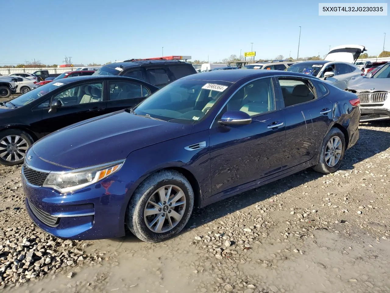 5XXGT4L32JG230335 2018 Kia Optima Lx