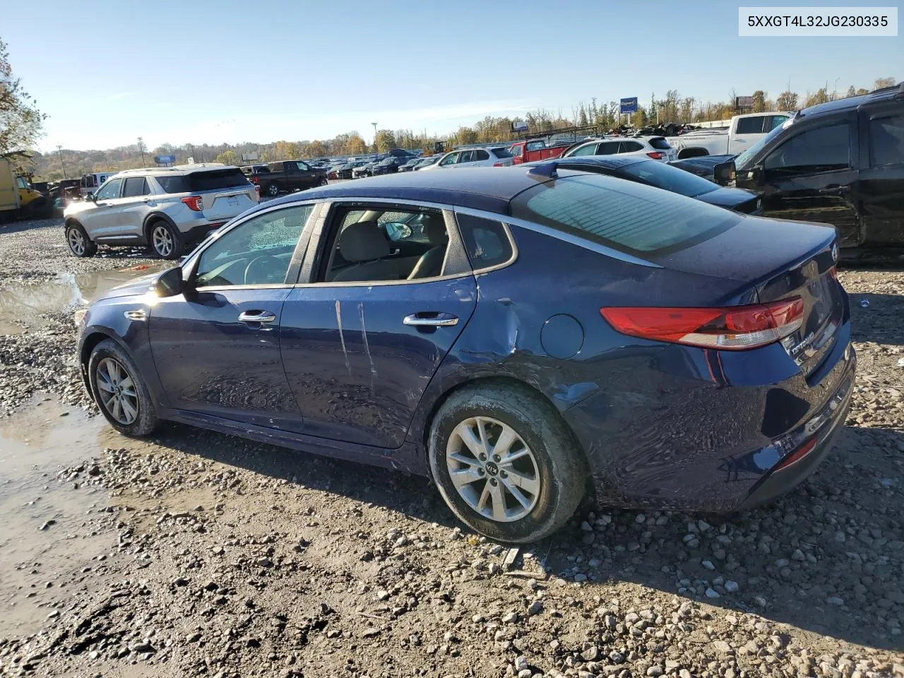 5XXGT4L32JG230335 2018 Kia Optima Lx