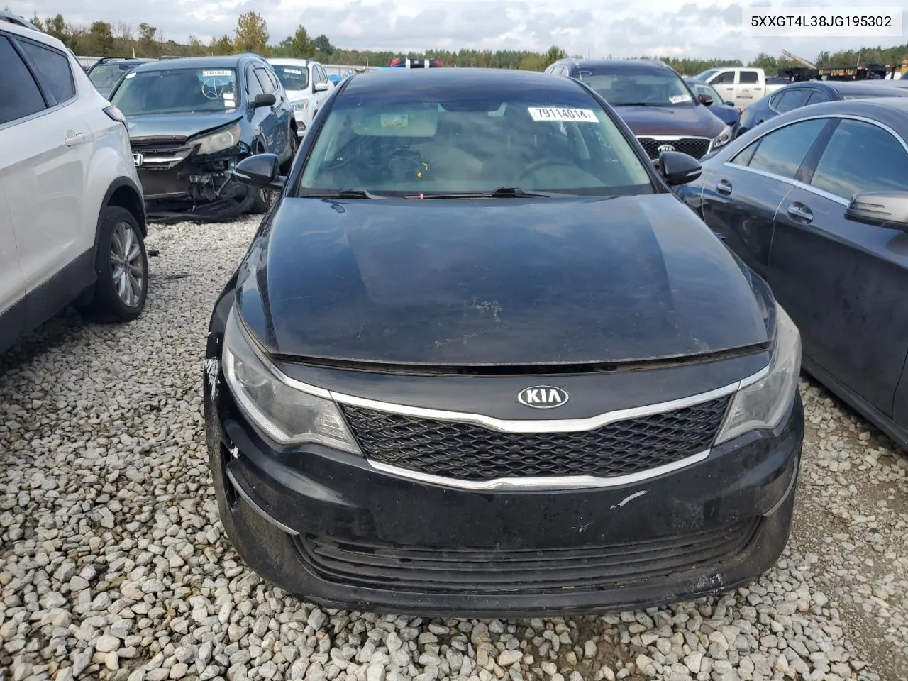 2018 Kia Optima Lx VIN: 5XXGT4L38JG195302 Lot: 79114014