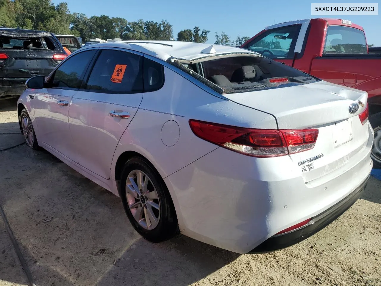 2018 Kia Optima Lx VIN: 5XXGT4L37JG209223 Lot: 79188954