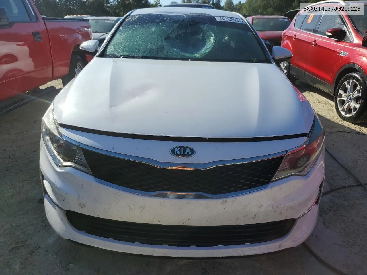 2018 Kia Optima Lx VIN: 5XXGT4L37JG209223 Lot: 79188954