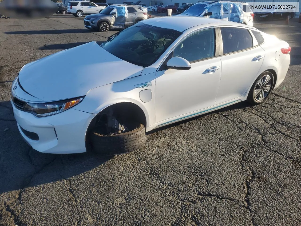 2018 Kia Optima Plug-In Hybrid VIN: KNAGV4LD7J5022794 Lot: 79227164