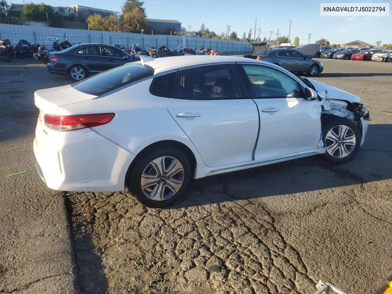 2018 Kia Optima Plug-In Hybrid VIN: KNAGV4LD7J5022794 Lot: 79227164