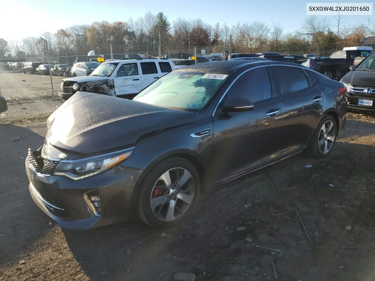 2018 Kia Optima Sx VIN: 5XXGW4L2XJG201650 Lot: 79315814