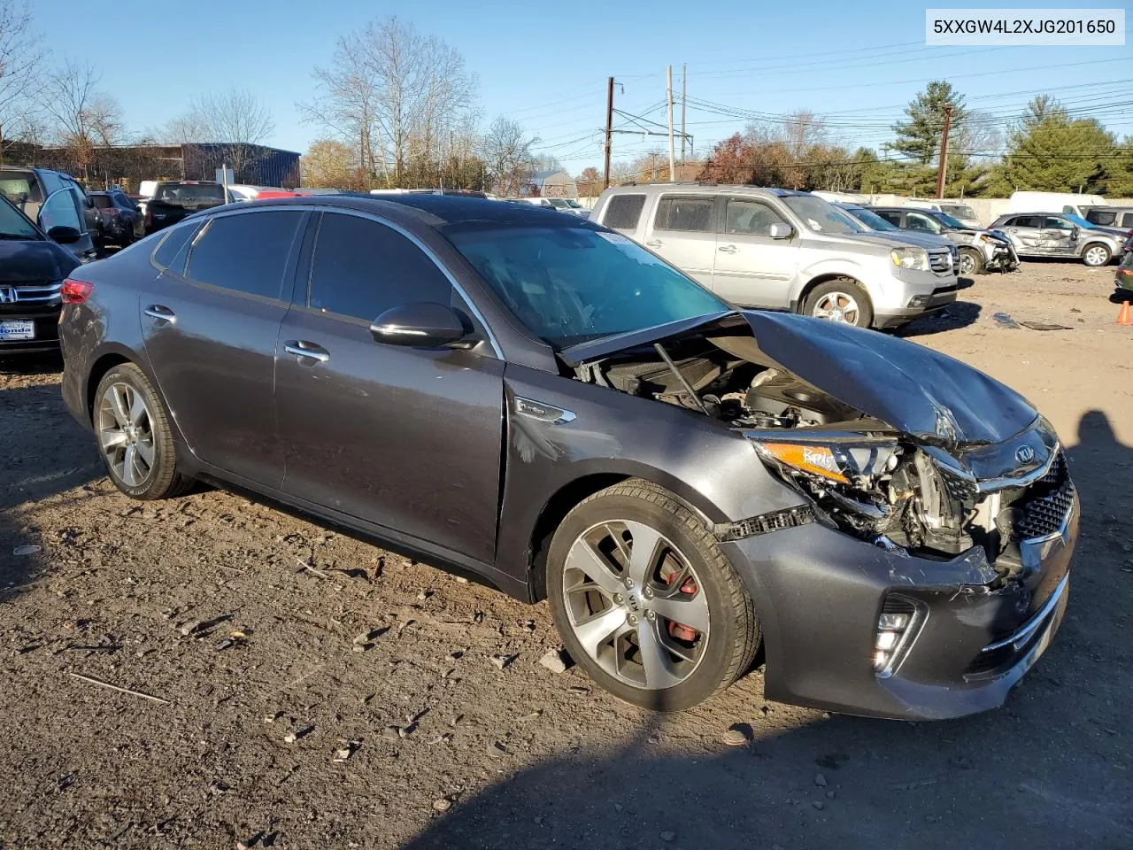 2018 Kia Optima Sx VIN: 5XXGW4L2XJG201650 Lot: 79315814