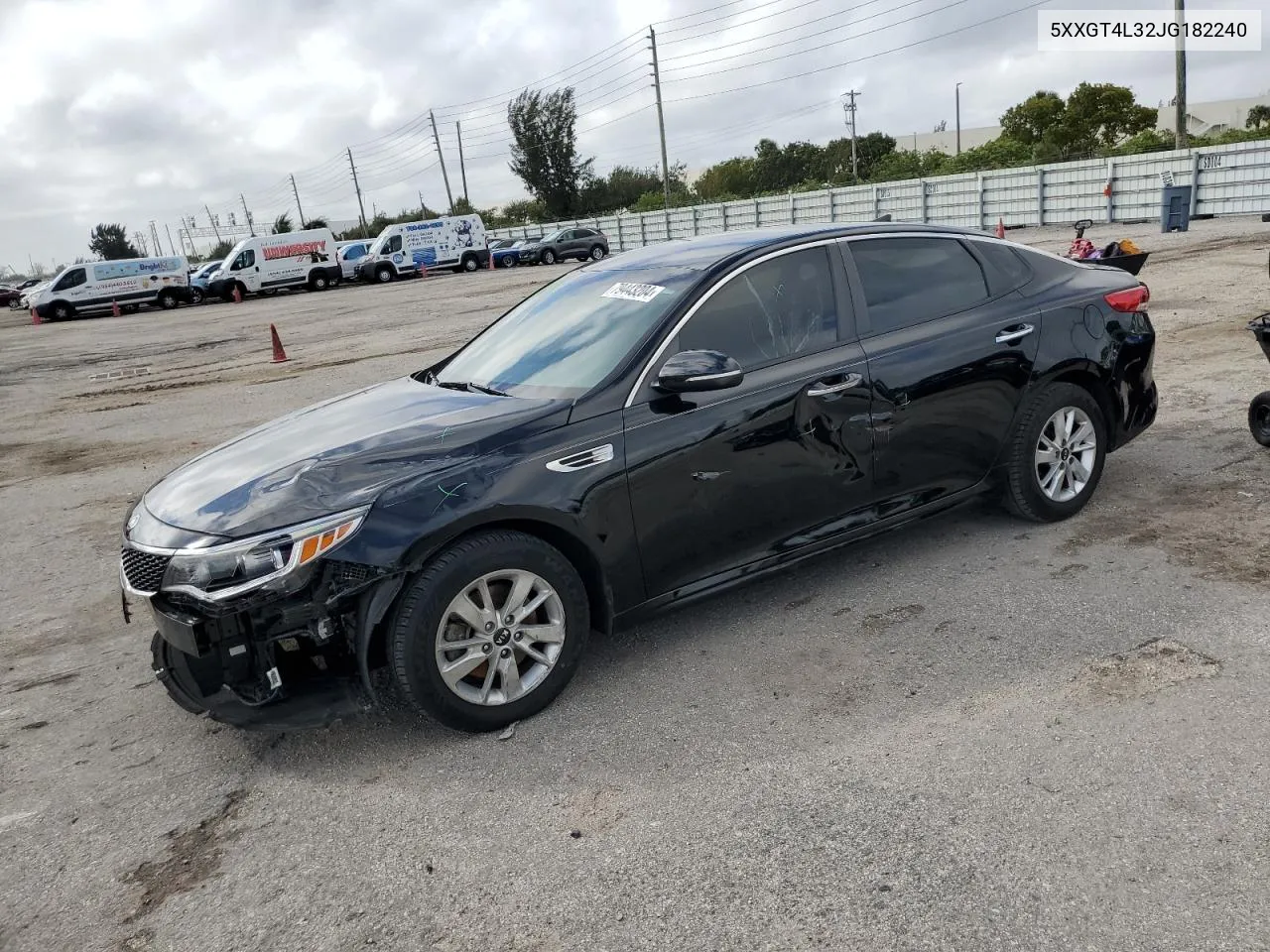 2018 Kia Optima Lx VIN: 5XXGT4L32JG182240 Lot: 79443204