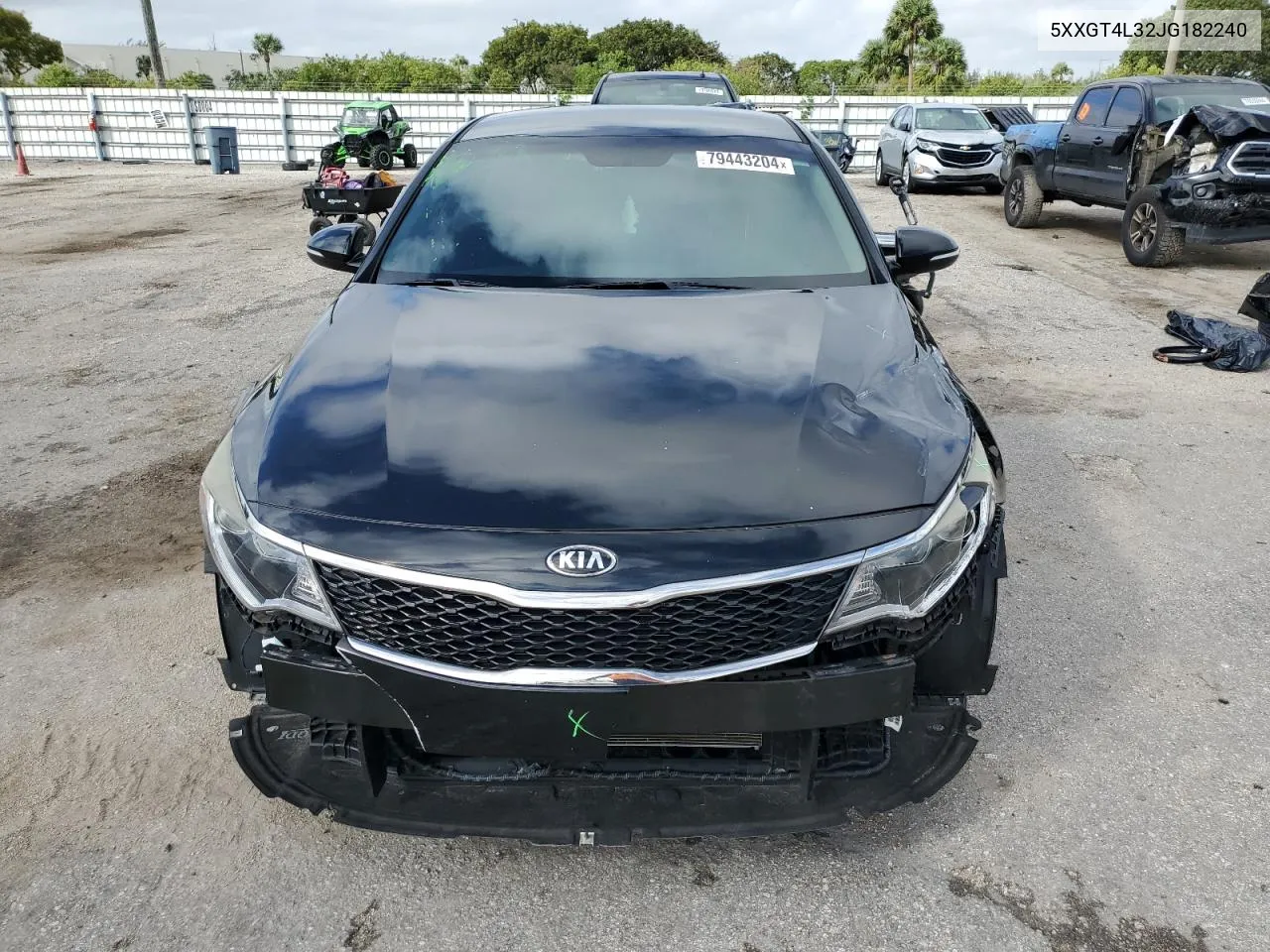 2018 Kia Optima Lx VIN: 5XXGT4L32JG182240 Lot: 79443204