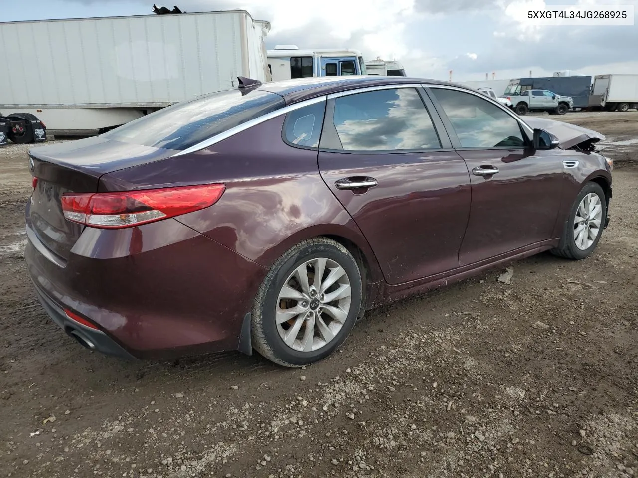 2018 Kia Optima Lx VIN: 5XXGT4L34JG268925 Lot: 79515754