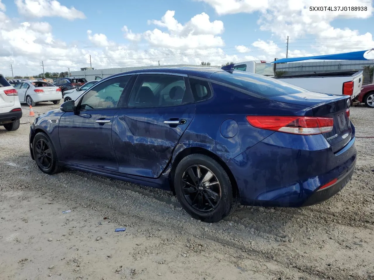 2018 Kia Optima Lx VIN: 5XXGT4L37JG188938 Lot: 79679174