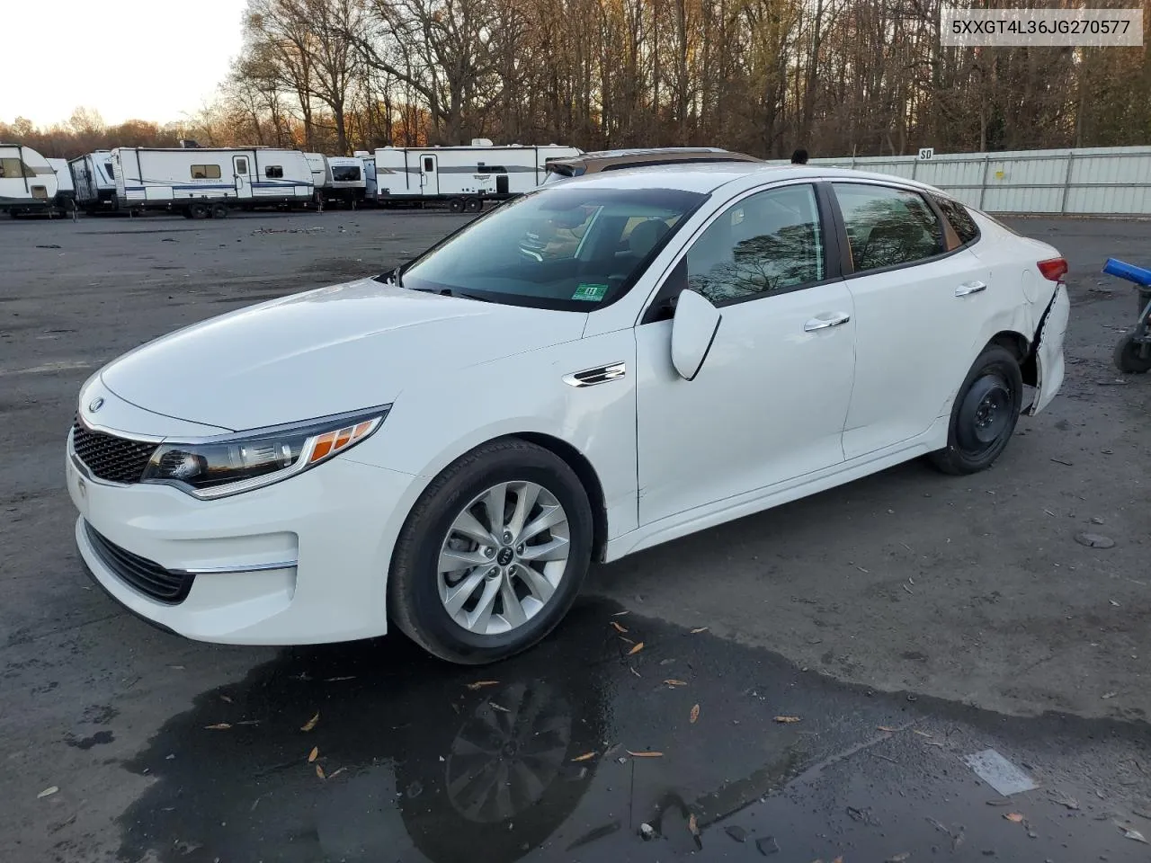 2018 Kia Optima Lx VIN: 5XXGT4L36JG270577 Lot: 79895504