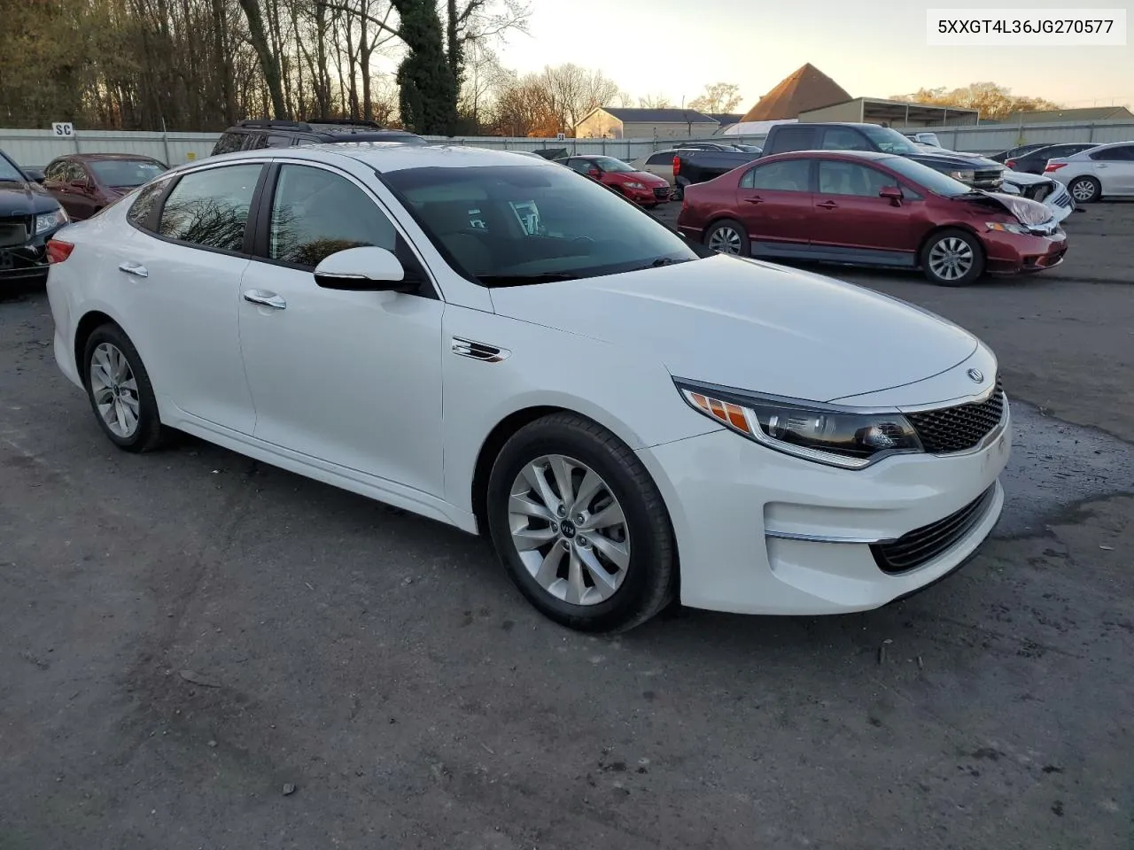 2018 Kia Optima Lx VIN: 5XXGT4L36JG270577 Lot: 79895504