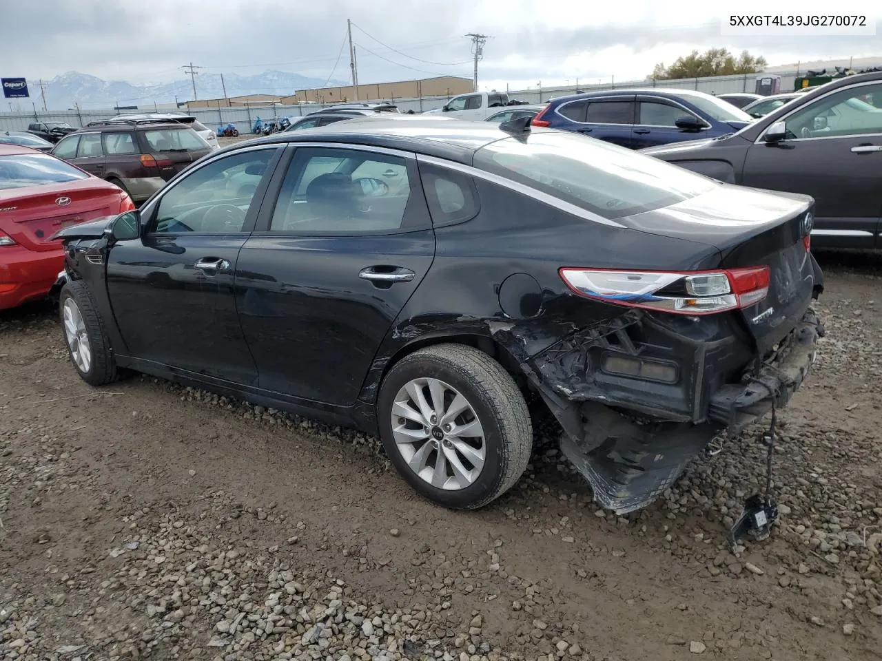 2018 Kia Optima Lx VIN: 5XXGT4L39JG270072 Lot: 80101974