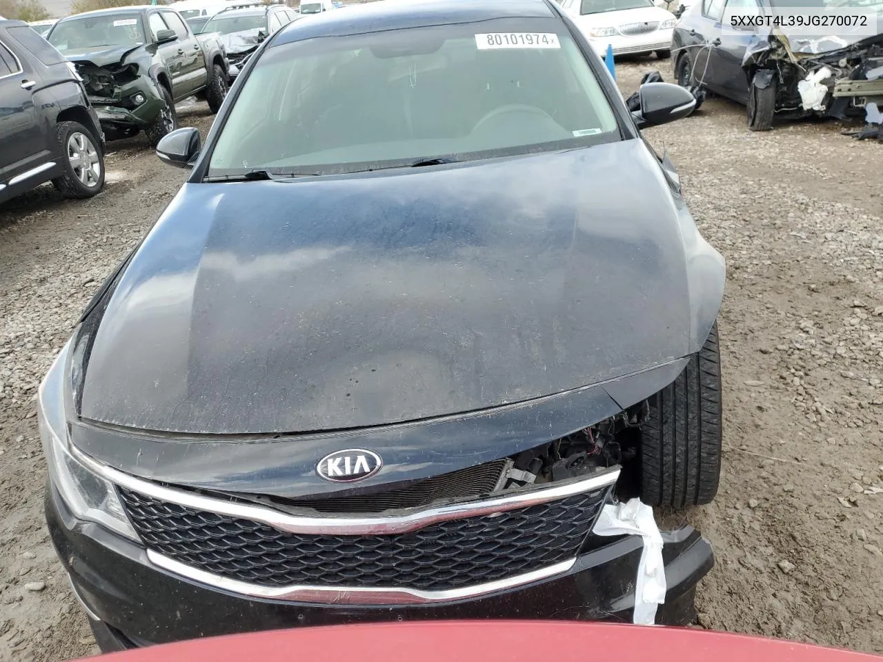 2018 Kia Optima Lx VIN: 5XXGT4L39JG270072 Lot: 80101974