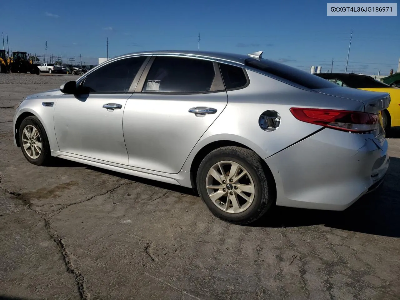 2018 Kia Optima Lx VIN: 5XXGT4L36JG186971 Lot: 80745854