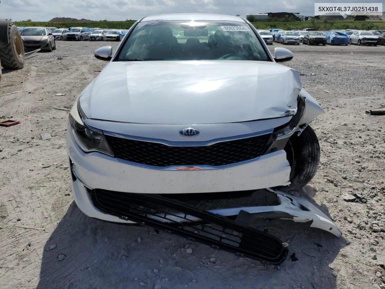 2018 Kia Optima Lx VIN: 5XXGT4L37JG251438 Lot: 80823664