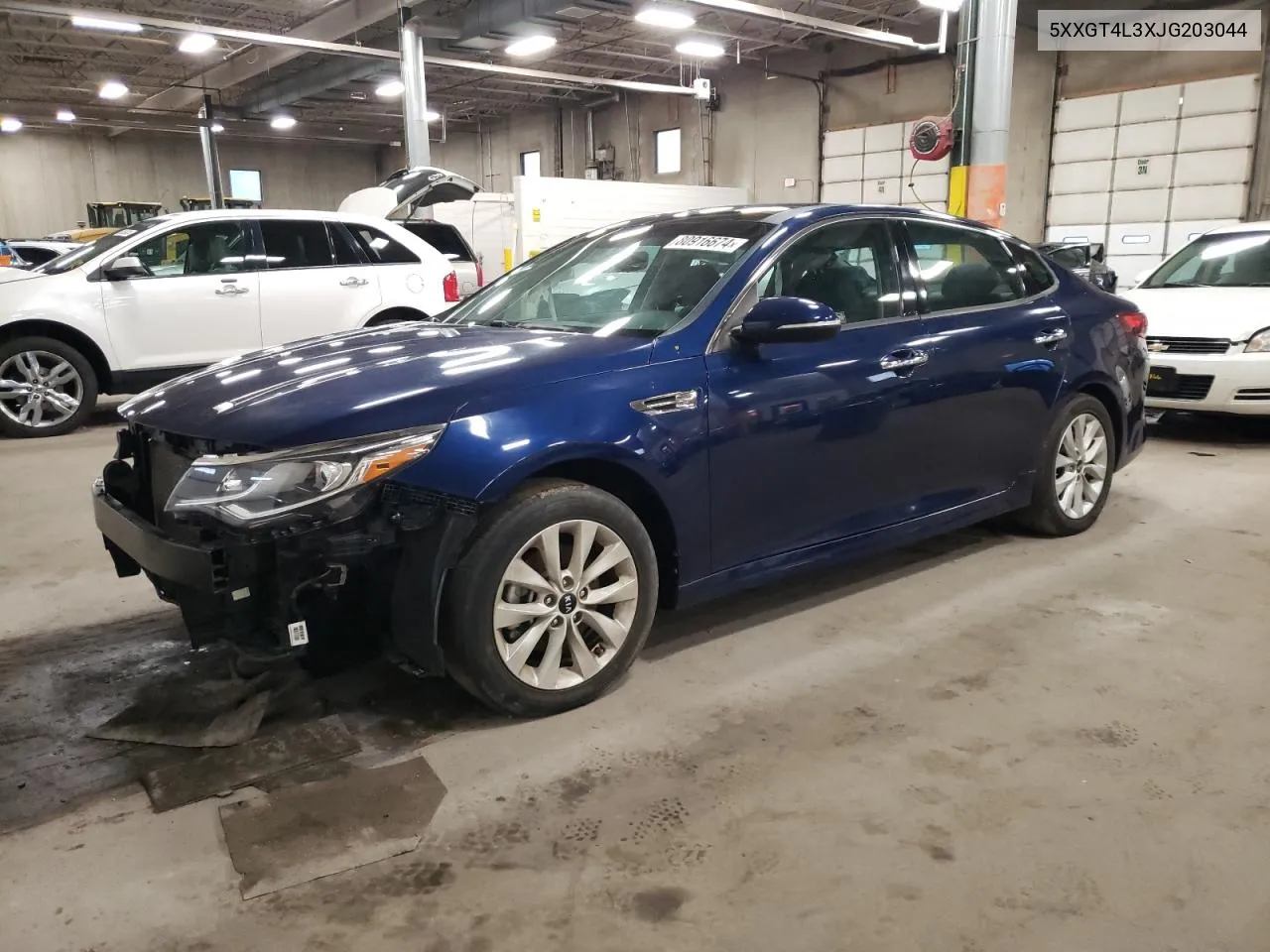 2018 Kia Optima Lx VIN: 5XXGT4L3XJG203044 Lot: 80916674