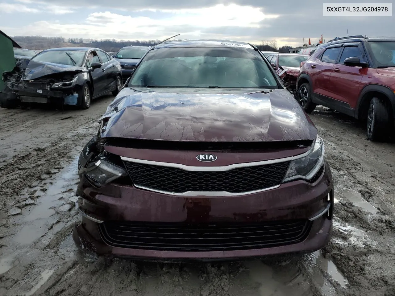 2018 Kia Optima Lx VIN: 5XXGT4L32JG204978 Lot: 82557283