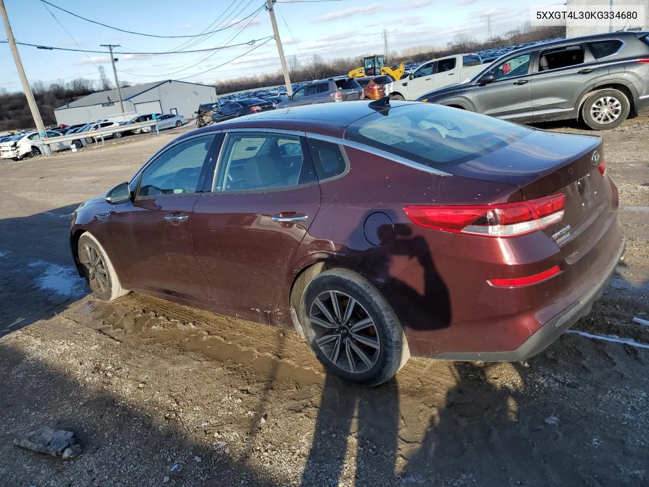 2019 Kia Optima Lx VIN: 5XXGT4L30KG334680 Lot: 41169953