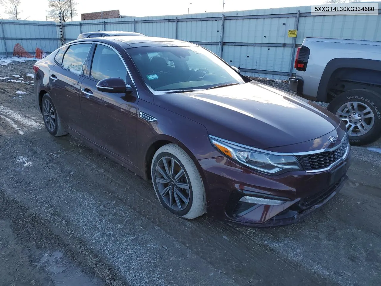 2019 Kia Optima Lx VIN: 5XXGT4L30KG334680 Lot: 41169953