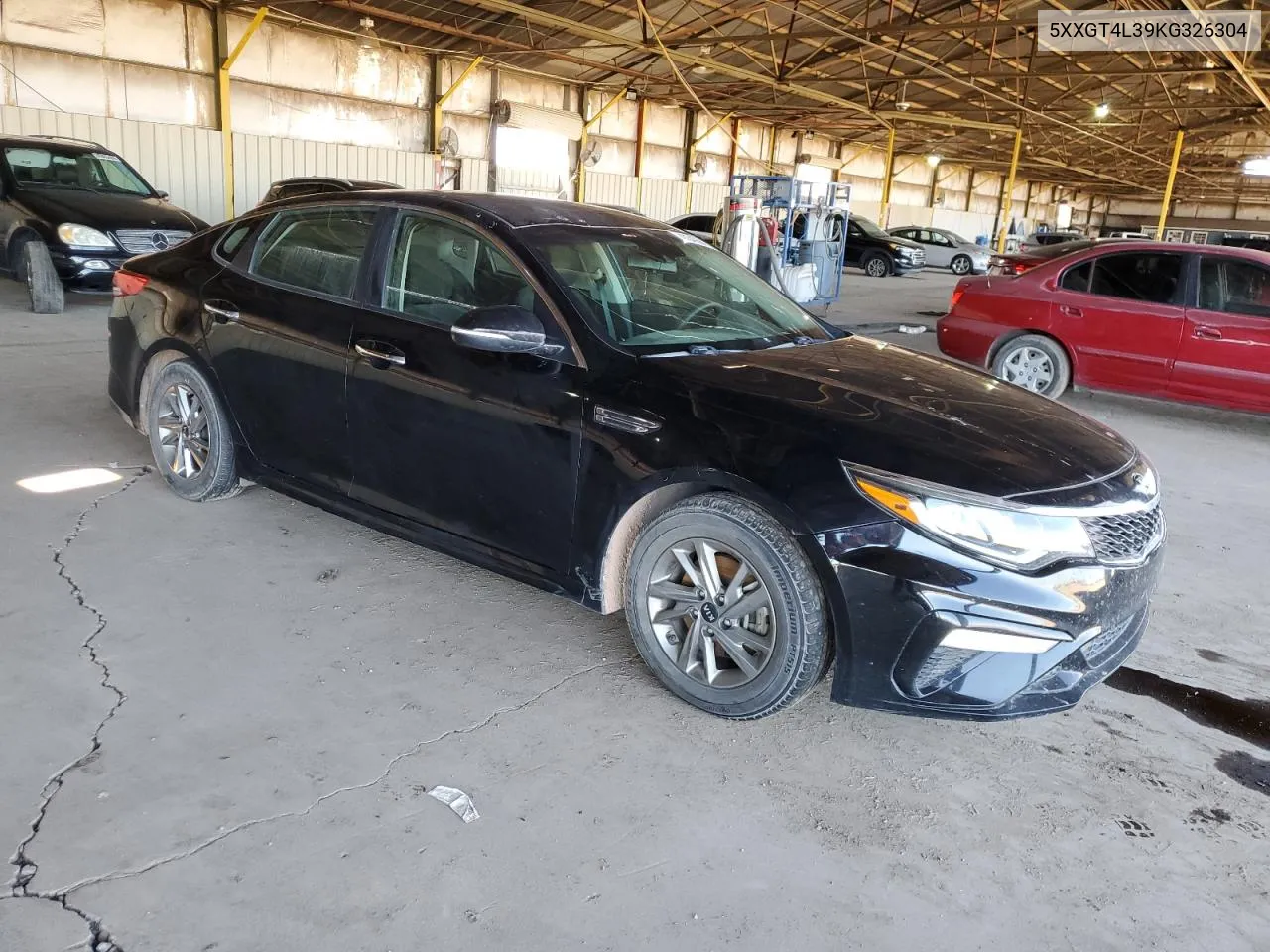 5XXGT4L39KG326304 2019 Kia Optima Lx