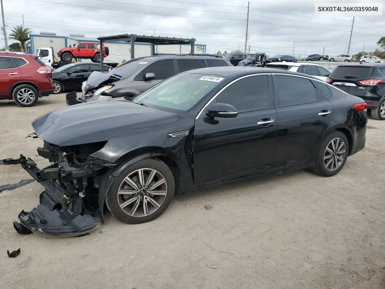 2019 Kia Optima Lx VIN: 5XXGT4L36KG359048 Lot: 45194574