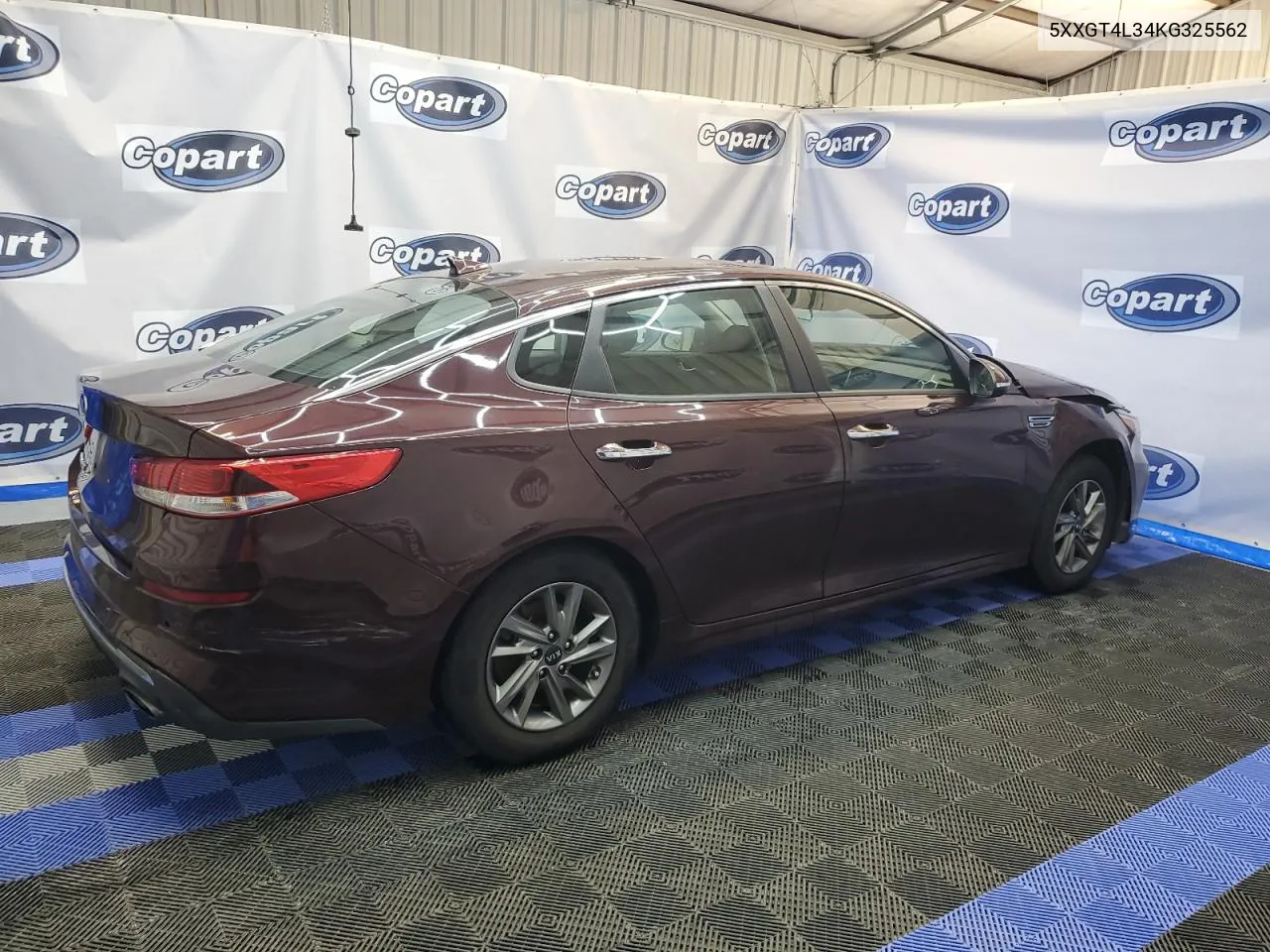 2019 Kia Optima Lx VIN: 5XXGT4L34KG325562 Lot: 46600864