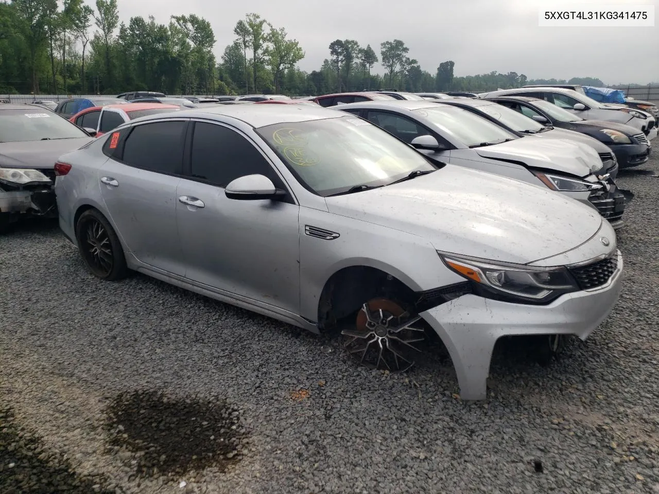 5XXGT4L31KG341475 2019 Kia Optima Lx