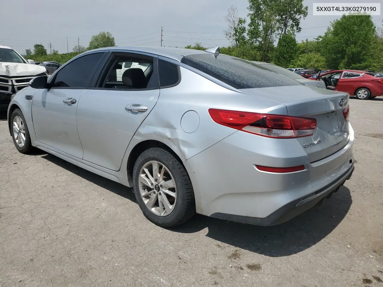 2019 Kia Optima Lx VIN: 5XXGT4L33KG279190 Lot: 51609834