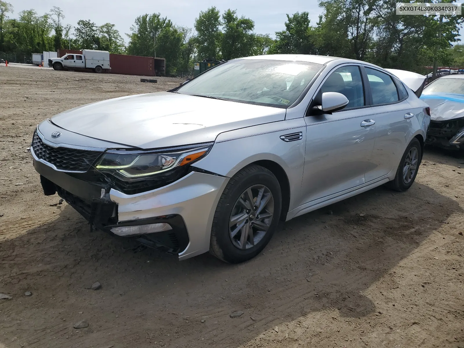 2019 Kia Optima Lx VIN: 5XXGT4L30KG340317 Lot: 53208814