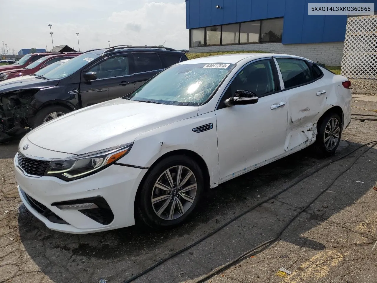 2019 Kia Optima Lx VIN: 5XXGT4L3XKG360865 Lot: 53641704