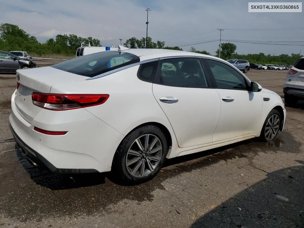 5XXGT4L3XKG360865 2019 Kia Optima Lx