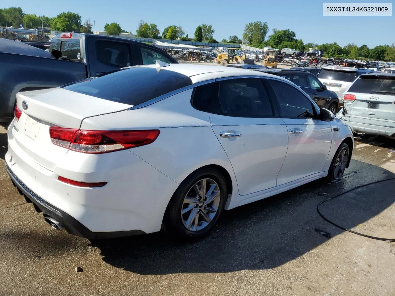 5XXGT4L34KG321009 2019 Kia Optima Lx