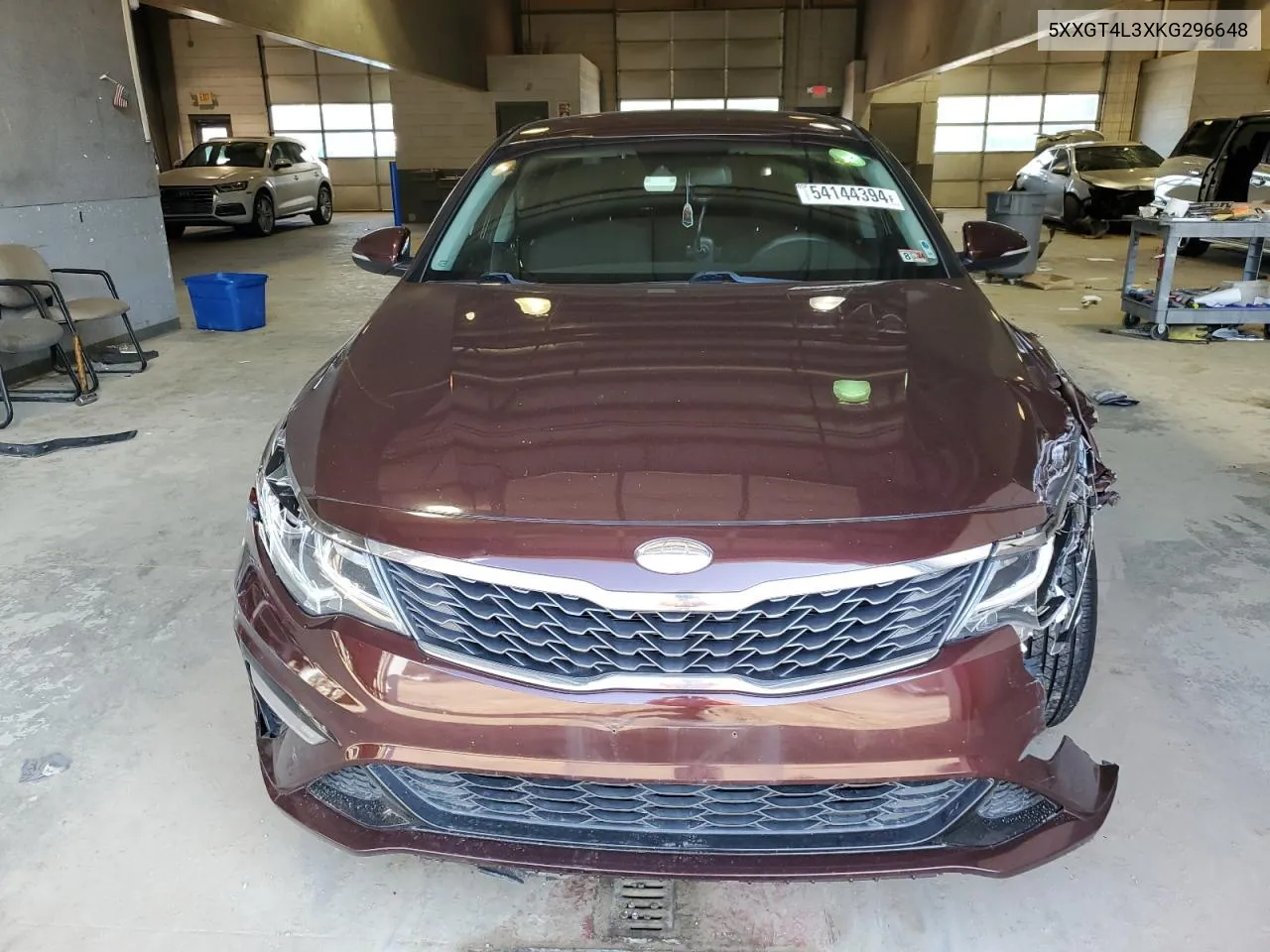 2019 Kia Optima Lx VIN: 5XXGT4L3XKG296648 Lot: 54144394