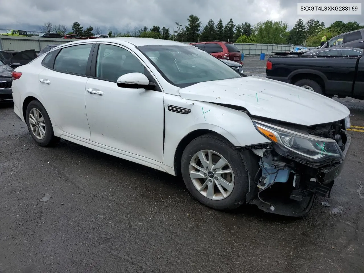 2019 Kia Optima Lx VIN: 5XXGT4L3XKG283169 Lot: 54270704