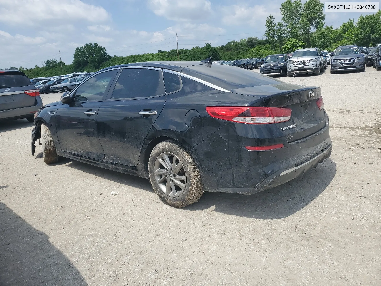 5XXGT4L31KG340780 2019 Kia Optima Lx