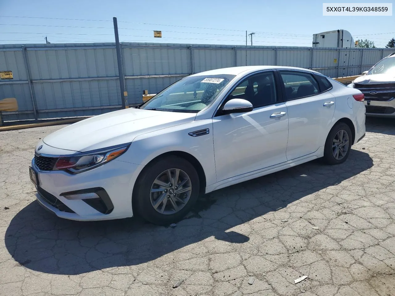 2019 Kia Optima Lx VIN: 5XXGT4L39KG348559 Lot: 55907274