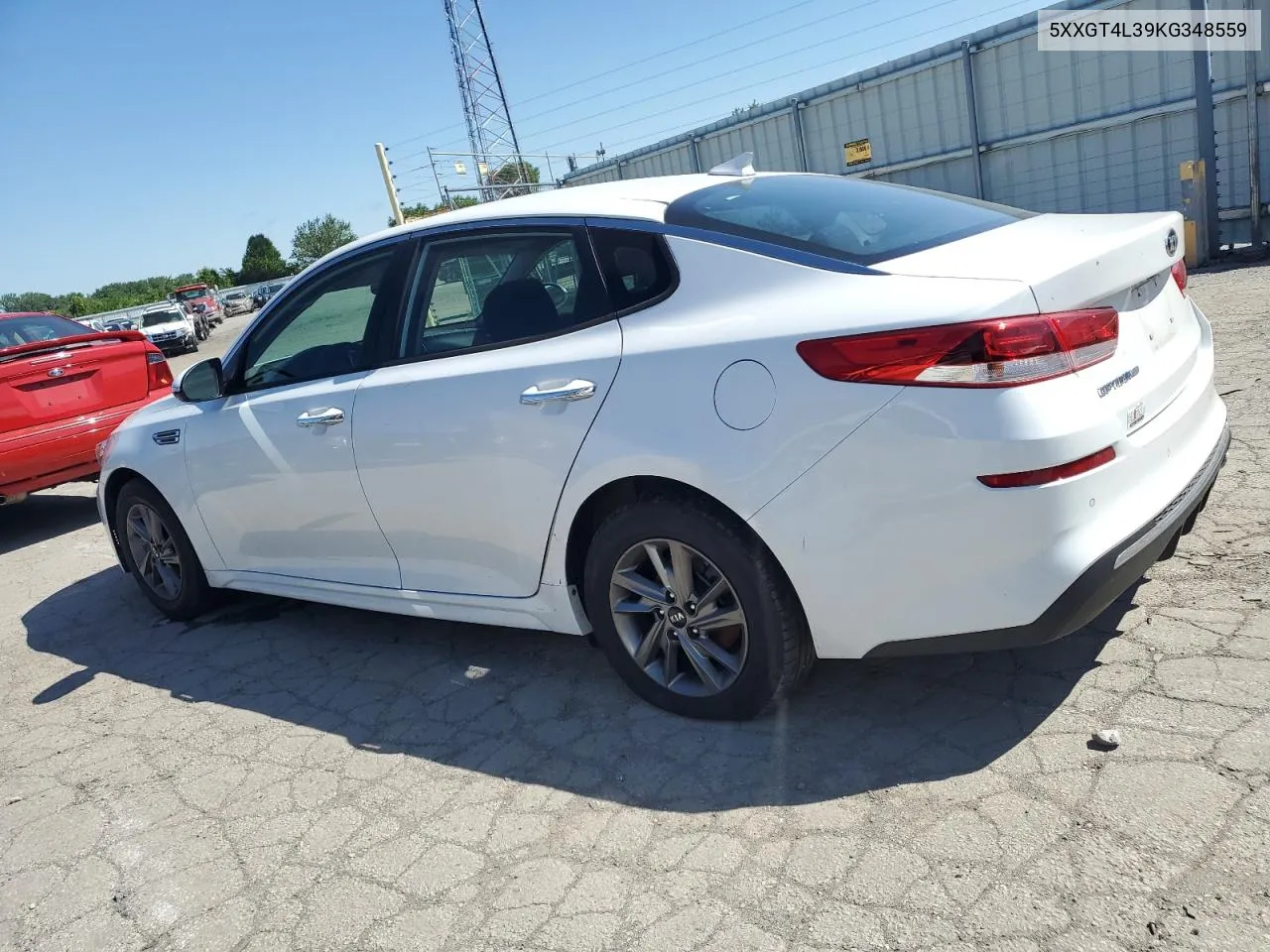 5XXGT4L39KG348559 2019 Kia Optima Lx