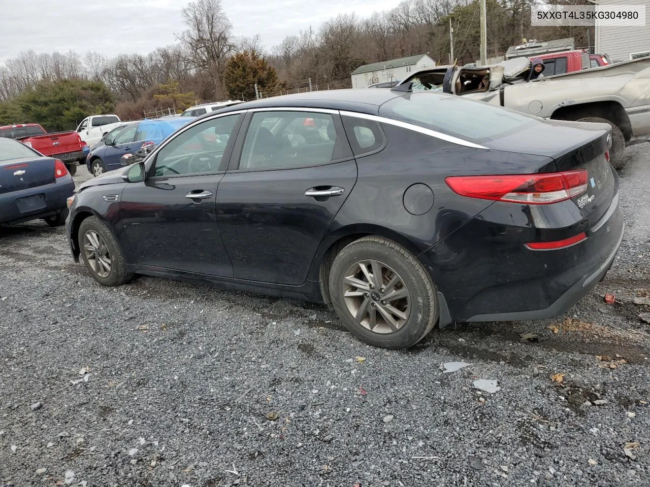 2019 Kia Optima Lx VIN: 5XXGT4L35KG304980 Lot: 56018464